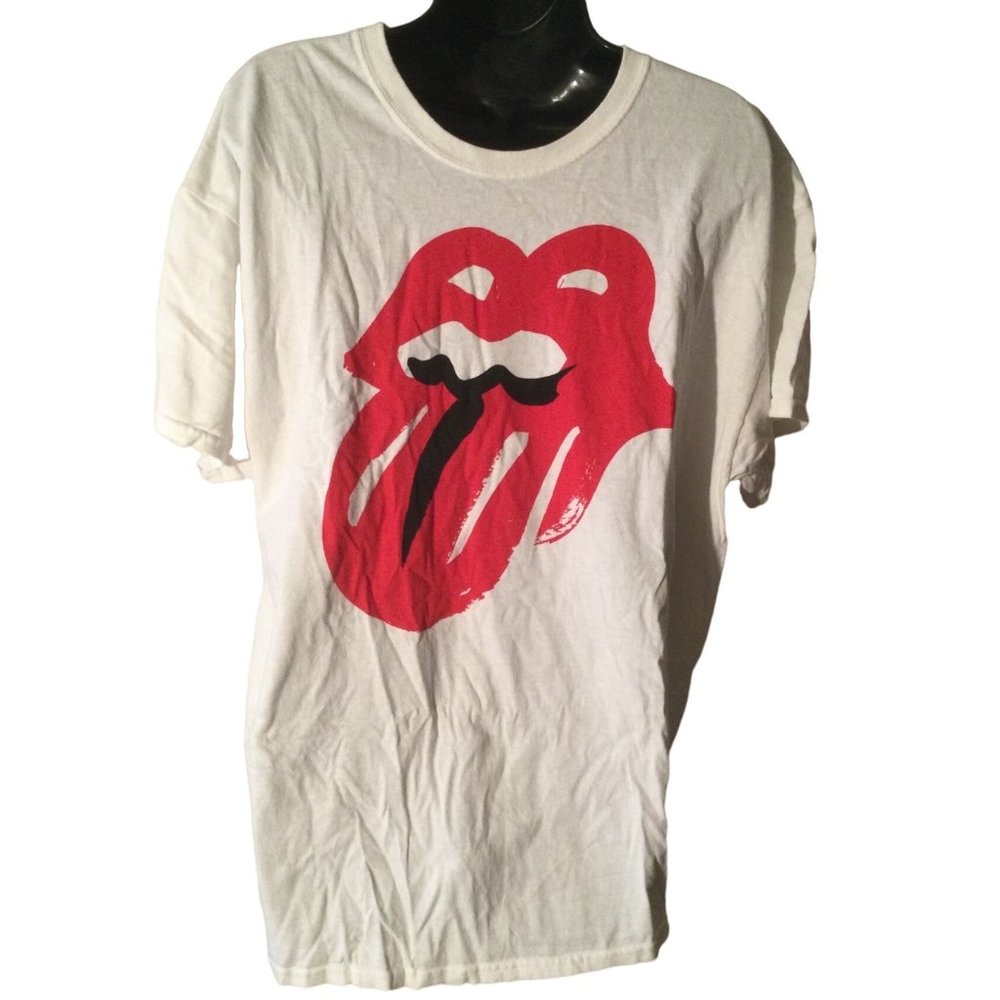 Rolling Stones No Filter 2019 Tour Shirt Size Mens Unisex White XL